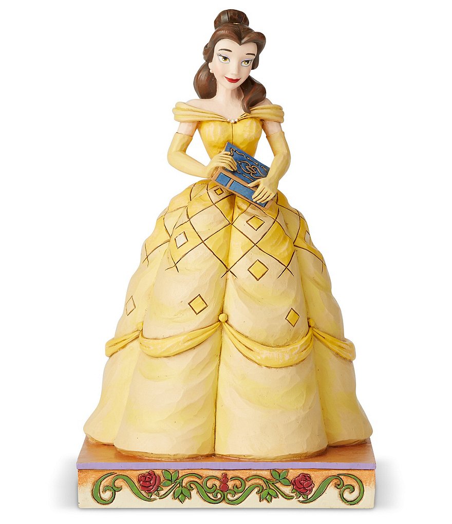 Disney Traditions by Jim Shore Belle #double;Book-Smart Beauty#double; Princess Passion Figurine