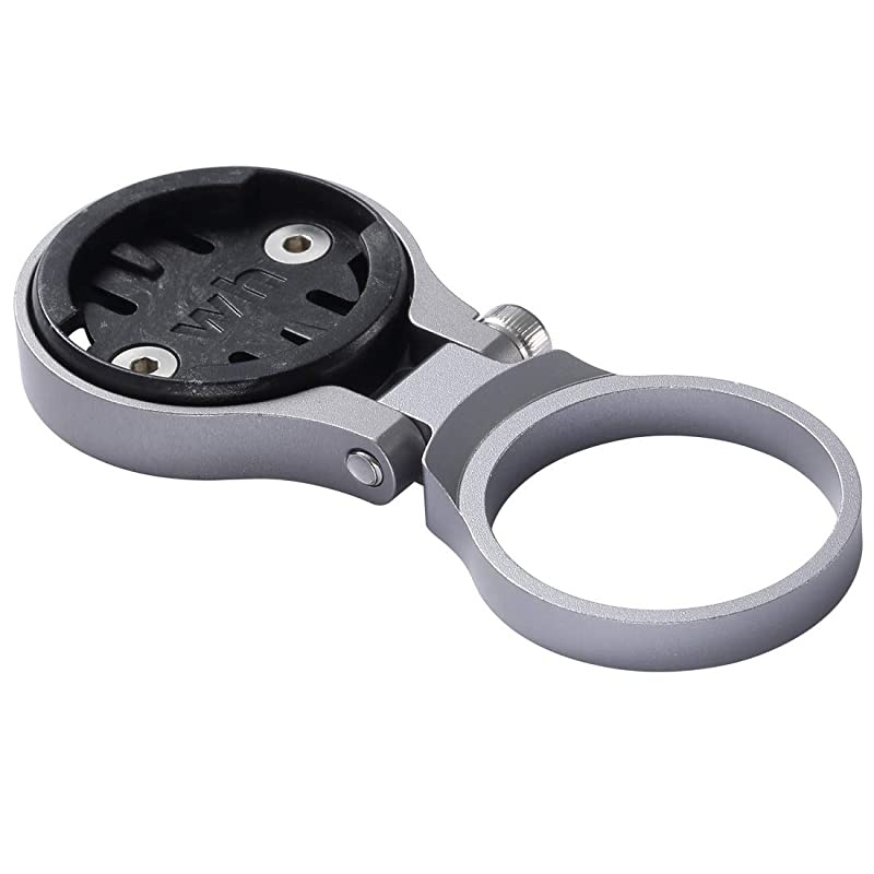 Adjustable Out Front Combo Computer MountBicycle Extended MountBike Stem Top Cap Mount for Wahoo ElemntElemnt BoltElemnt MiniSport Action Camera and Bike Lights StemAdjustableGray
