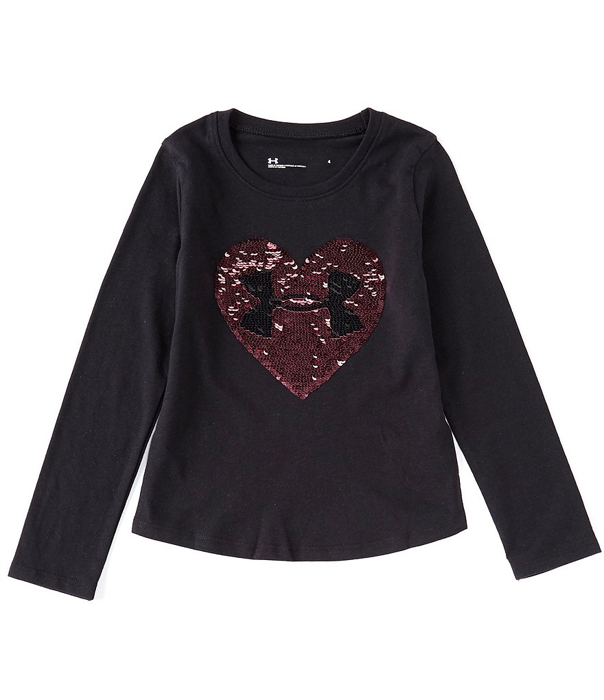 Under Armour Little Girls 2T-6X Classic Varsity Tee