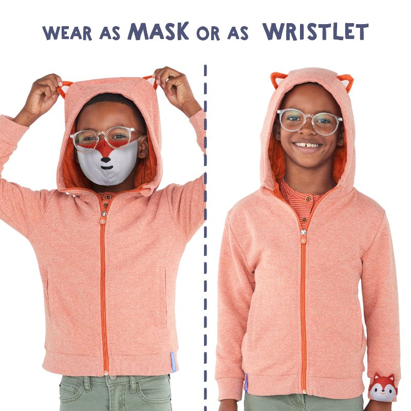 Kids' 2pk Friends Clear Panel Masks