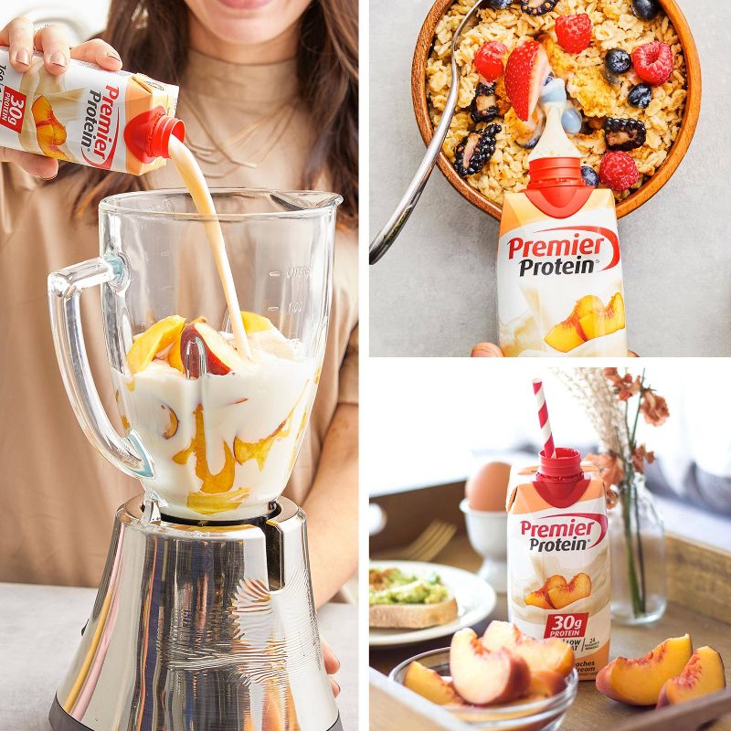 Premier Protein Shake - Peaches 'n Cream - 11 fl oz/4pk