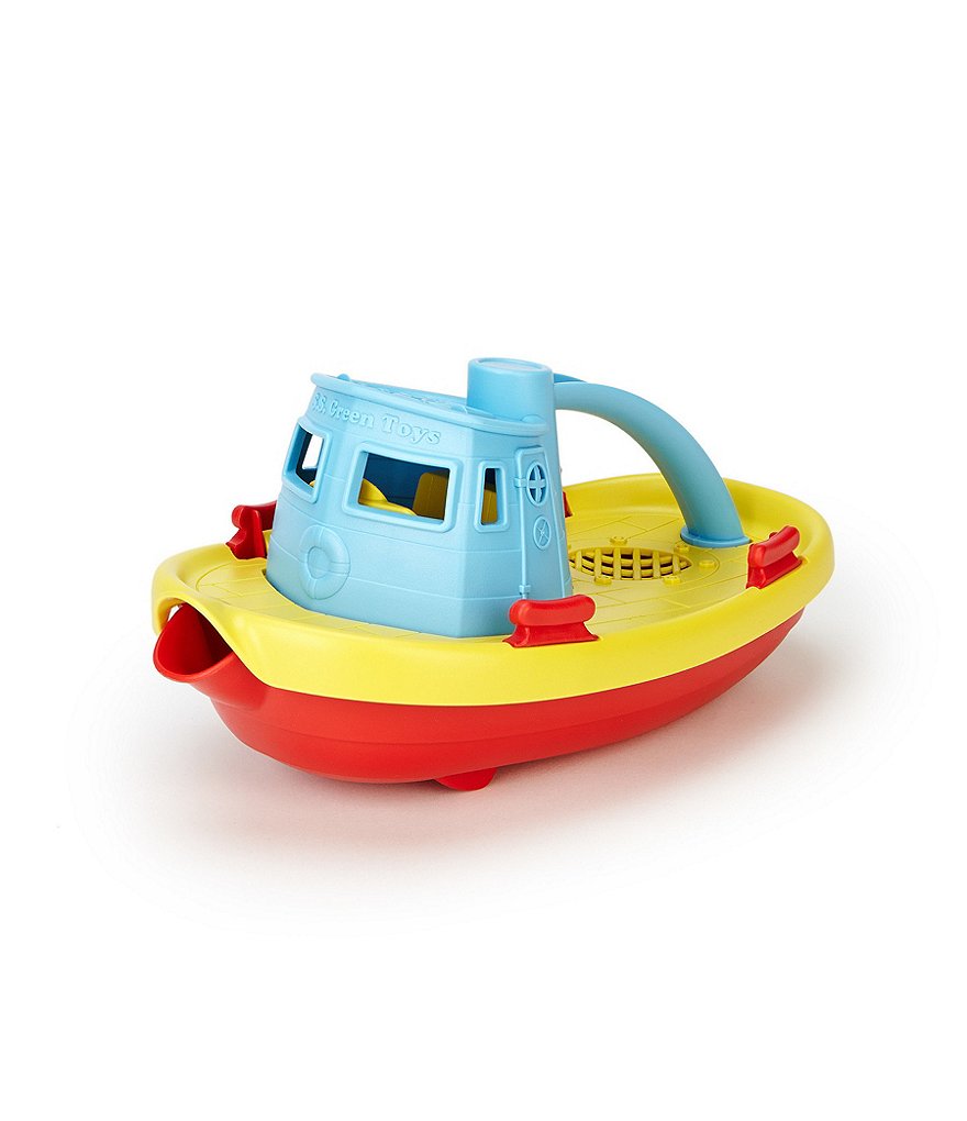Green Toys Ferry Boat with Mini Cars Pool Toy
