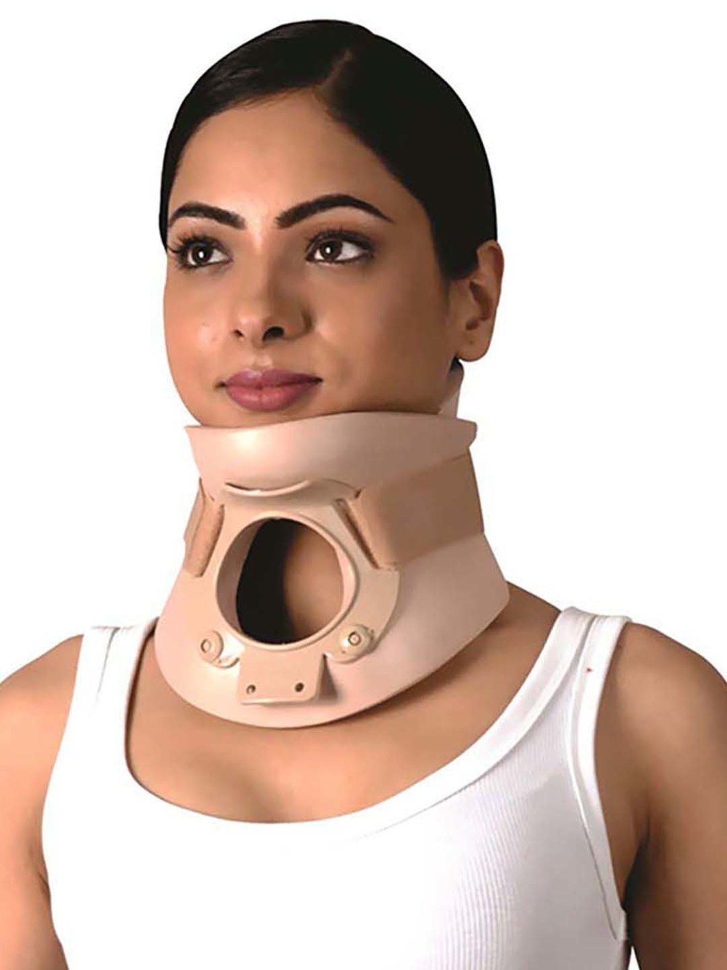 AccuSure Cervical Orthosis (Philadelphia) Ethafoam Cervical Collar - XL (Beige)
