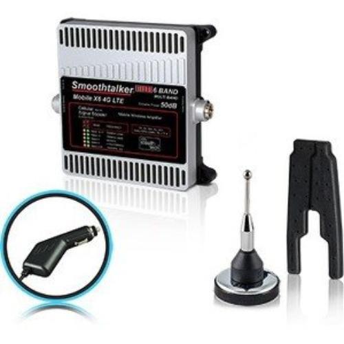 Smoothtalker Mobile Z6 50dB 4G LTE High Power 6 Band Wireless Vehicle Cellular Signal Booster Kit