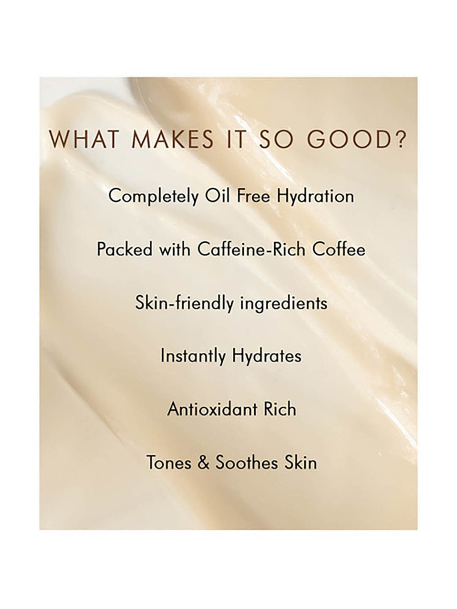 mCaffeine Oil Free Coffee Moisturizer - 50 ml