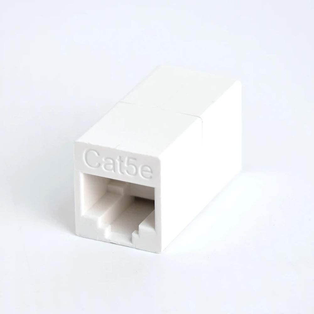 FireFold CAT5E-COUPX-WHT Cat5E Crossover Coupler - RJ45 Unshielded, White