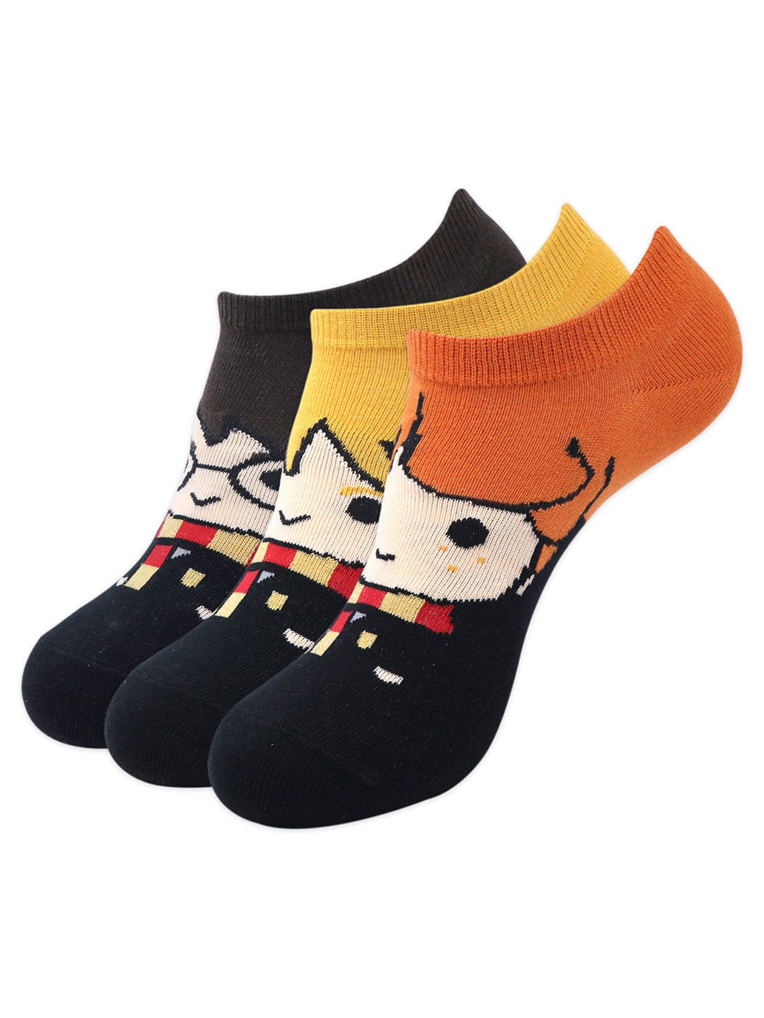 BALENZIA Multicolor Printed Socks (Pack Of 3)