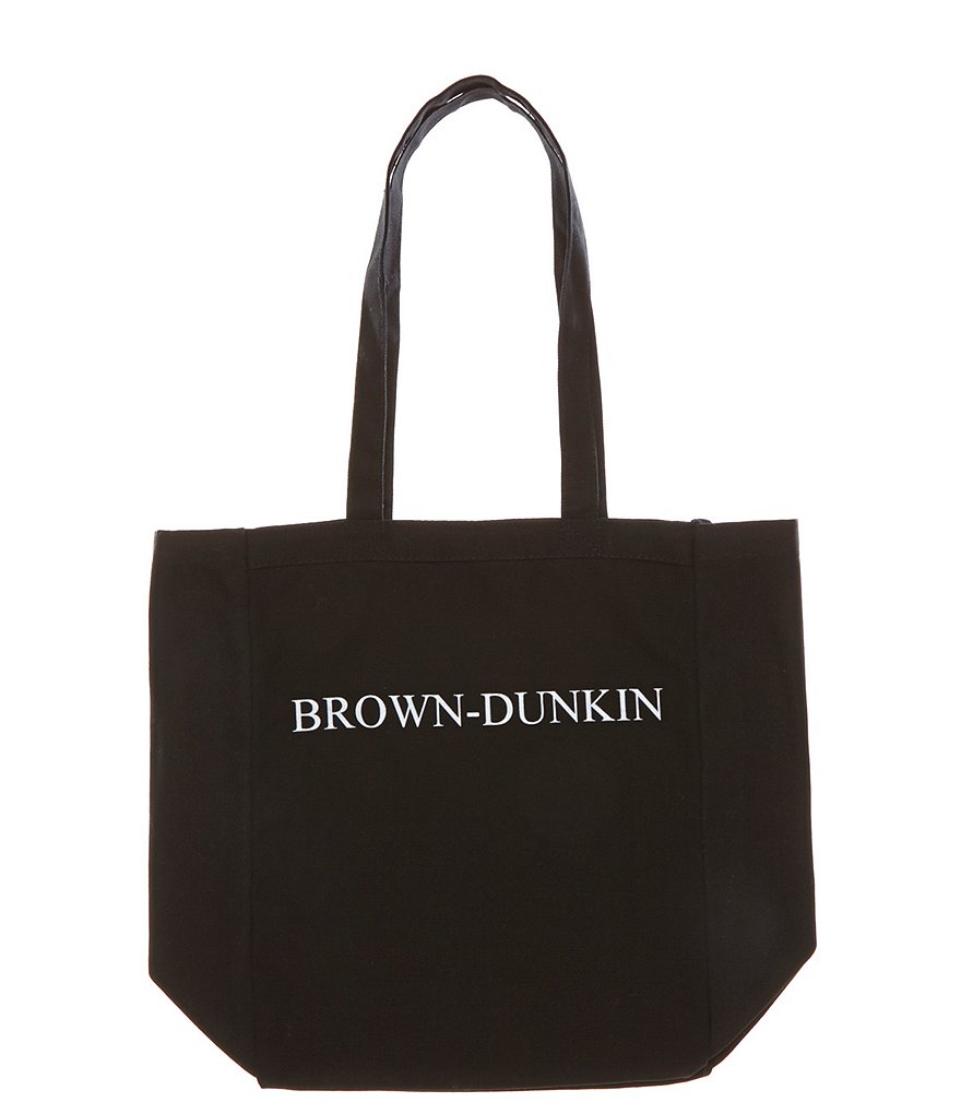 Heritage Brown-Dunkin Logo Tote Bag
