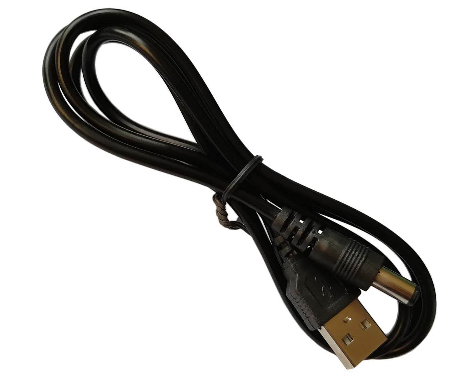 Easyday USB A Male to 5.5mm / 2.1mm 5V 1A DC Barrel Jack Power Charger AC Adapter Cable Connector Cord