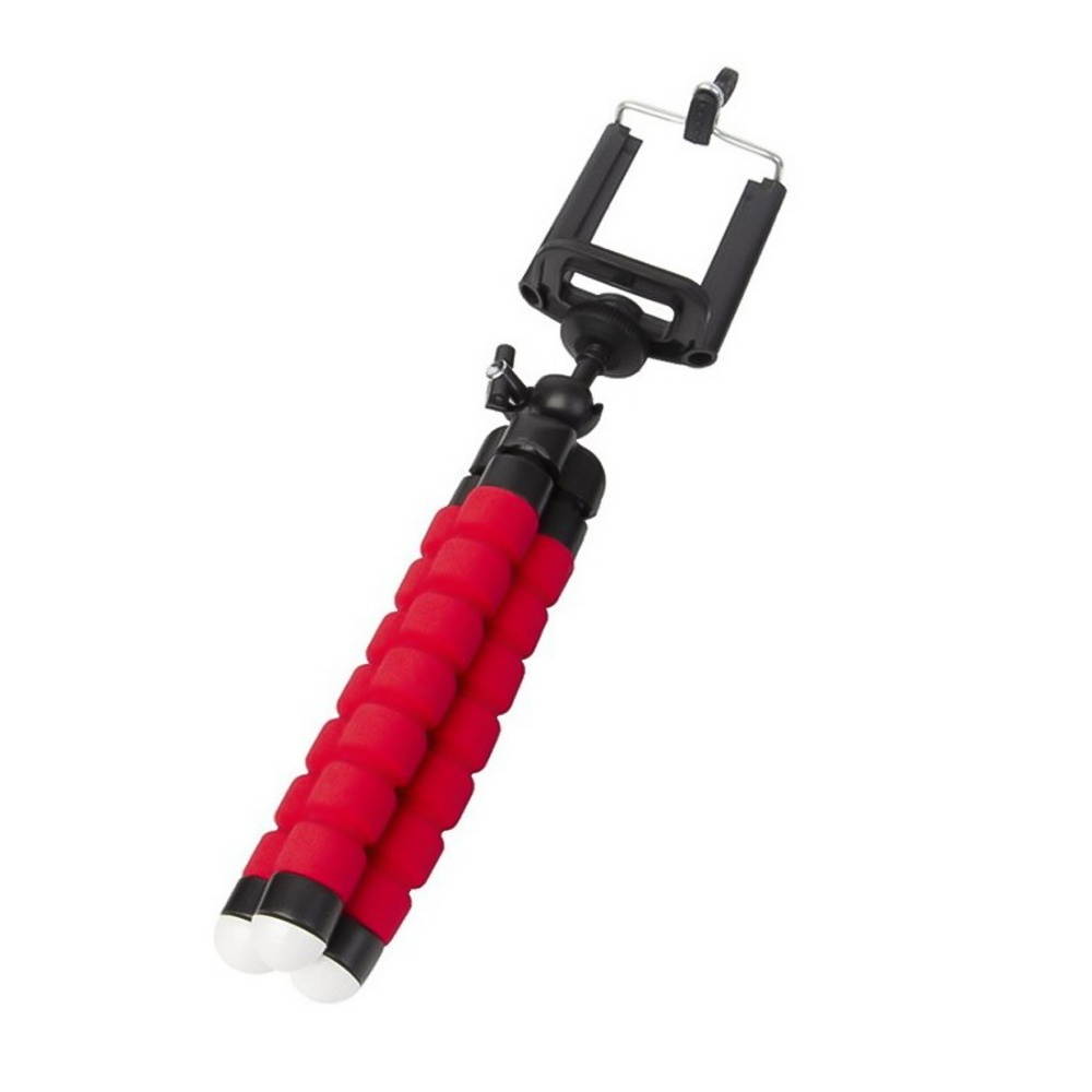 Portable Mini Octopus Tripod Stand with Phone Holder for Live Streaming Selfie