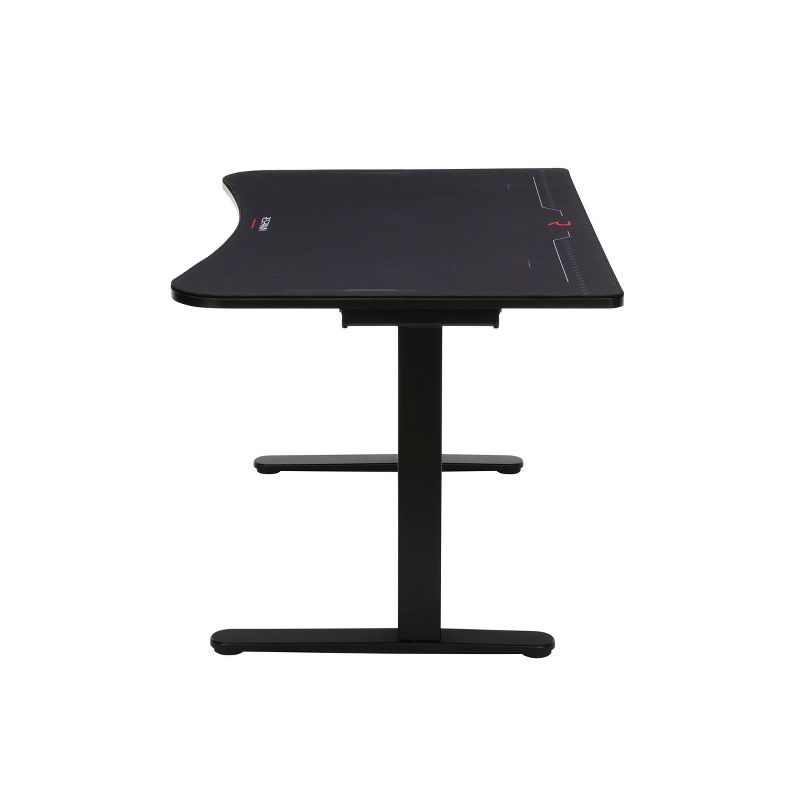 48" Gaming Table Desk with Gaming Mouse Pad Black - RESPAWN