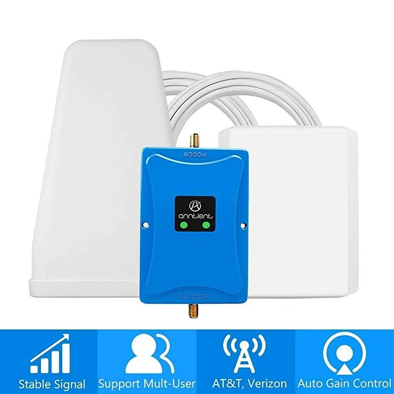 700MHz Cell Phone Signal Booster for Verizon AT&T T-Mobile - Band 12 13 17 4G Cellular Repeater LTE Mobile Phone Signal Amplifier Kit for Home and Office Up to 5,000Sq Ft Area
