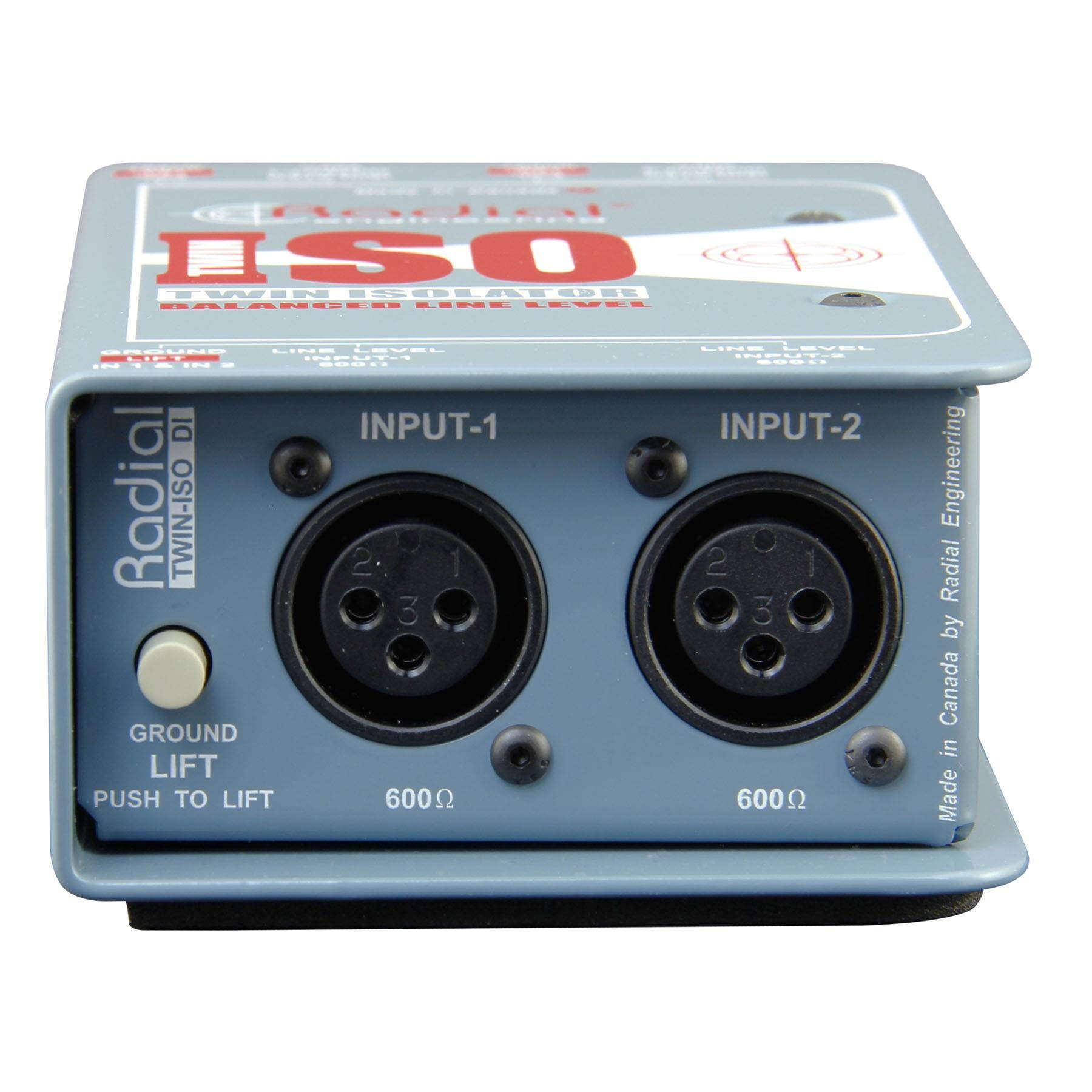 Radial Engineering TWIN ISO Passive Line-Level Isolator