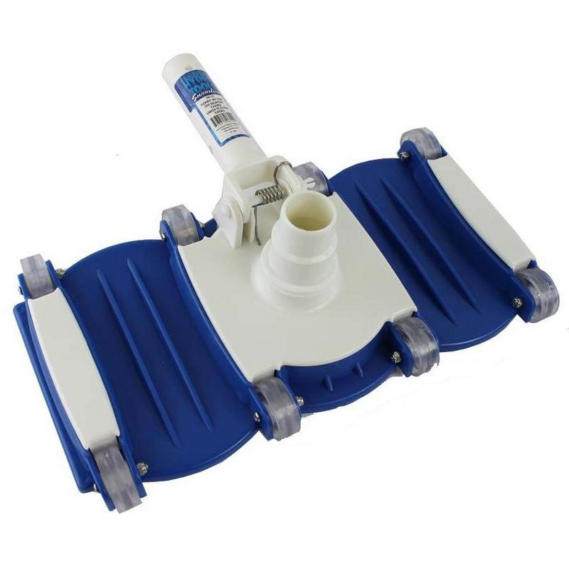 Hydrotools 8150 Swimming Pool Vacuum Cleaner Vac Head w/ 7'-21' Telescopic Pole