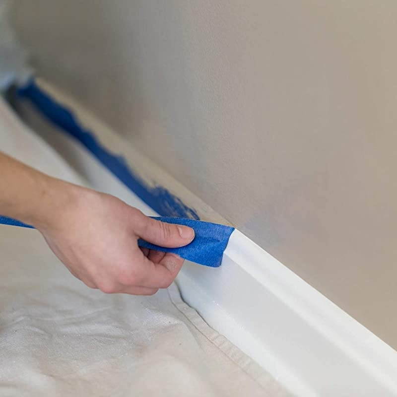 Clean Release Blue Painters Tape 1Inch 094Inch x 60Yard 6 Rolls 360 Total Yards 240459