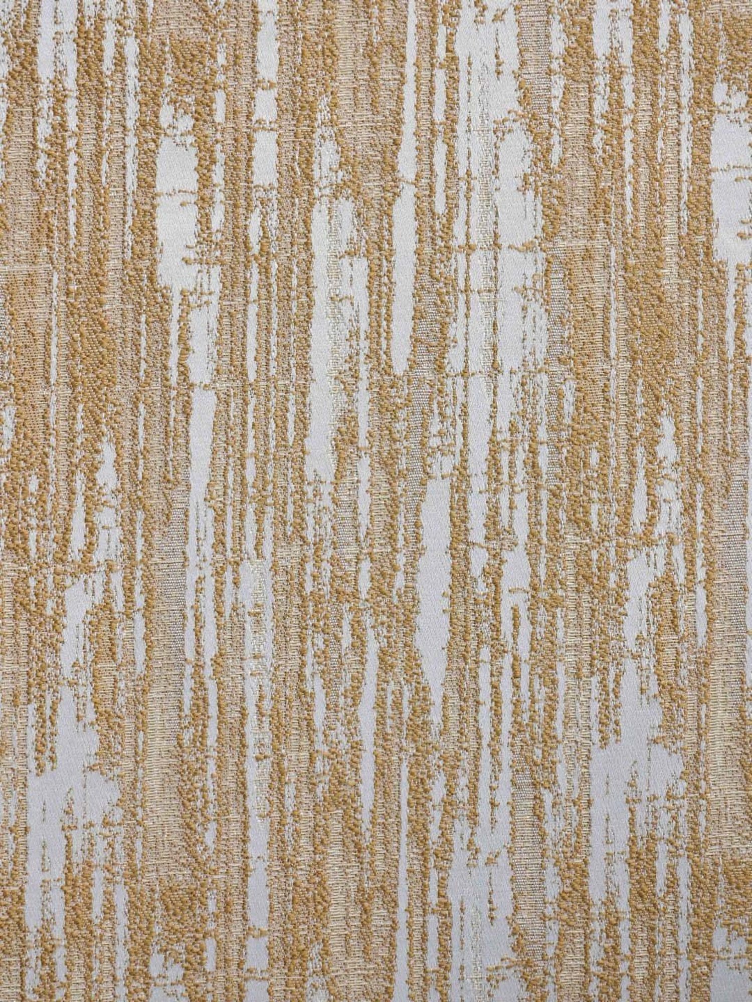 Ariana Meander Gold Polyester 5ft Window Eyelet Curtain