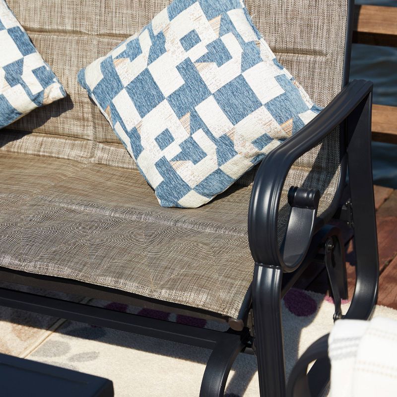 4pc Love seat Glider Patio Seating Set - Patio Festival