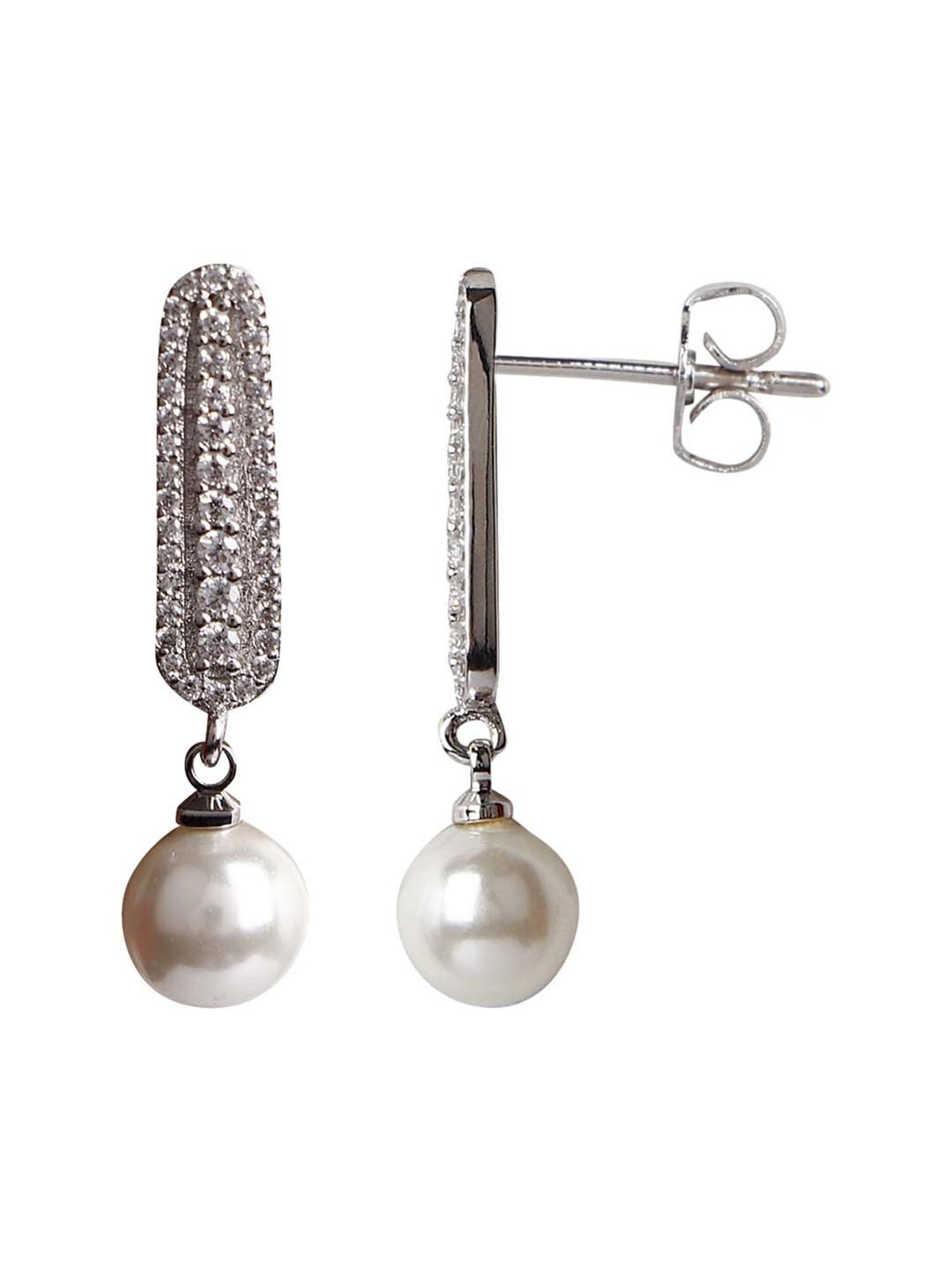 The Real Effect London 800 Silver Earrings for Women