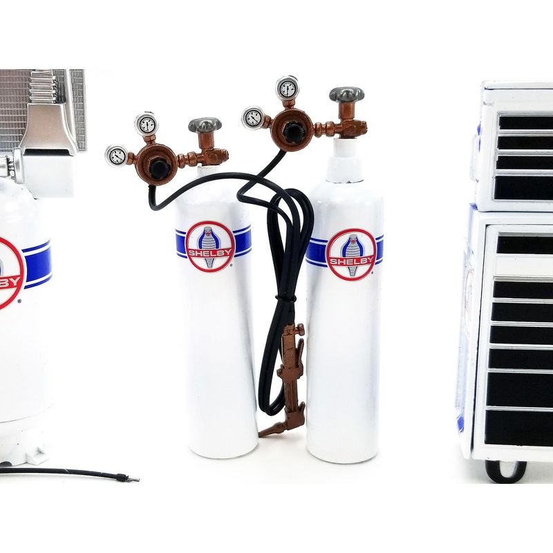 Garage Shop Tools #1 "Shelby Automotive" Set of 6 pieces 1/18 Diecast Replica by GMP