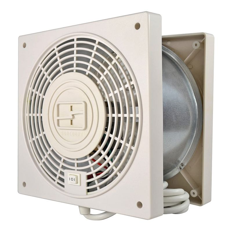 Air King 18" 1/6 HP 3-Speed Adjustable Height Floor Fan with Roll-About Stand