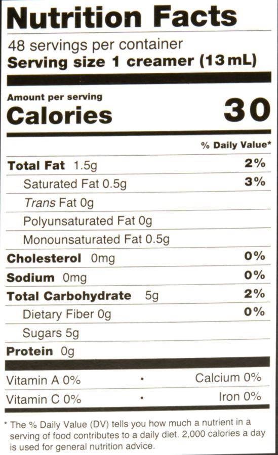 Executive Suite&reg; Hazelnut Liquid Coffee Creamers, 0.38 Oz, Box Of 48 Creamers