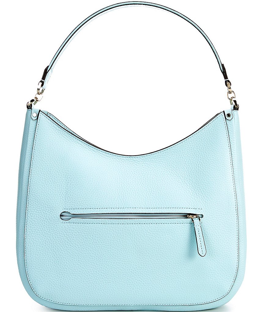 kate spade new york Pebbled Leather Roulette Large Hobo Bag