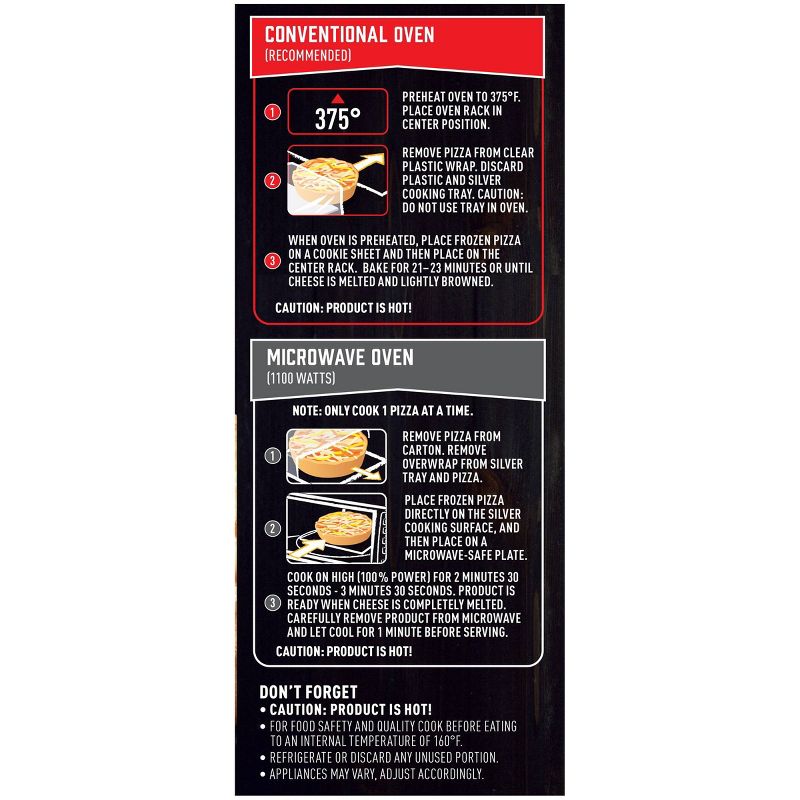 Red Baron Deep Dish Singles Cheese Frozen Pizza - 11.2oz