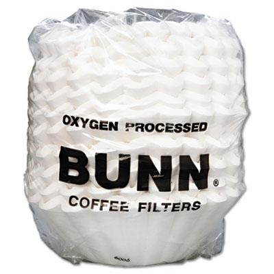 BUNN Heavyweight Coffee Filter, Heavyweight, Disposable - 1 Carton - White
