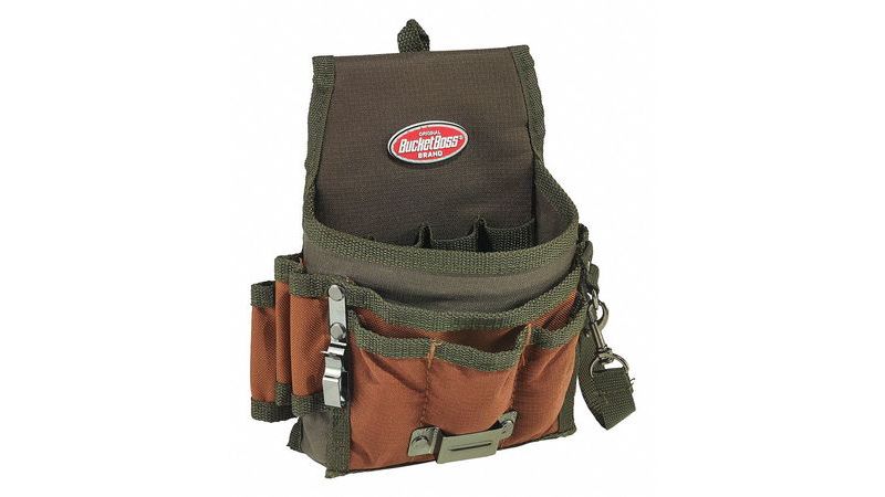 BUCKET BOSS 10030 Tool Organizer,Bucket,30 Pocket, 600 Poly Ripstop Fabric, 30