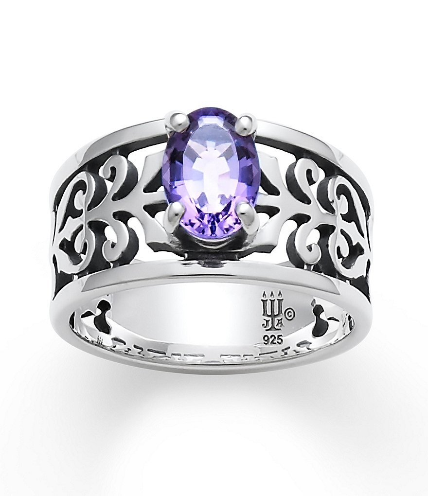 Pompeii3 Antique Yellow Gold 1/2ct Diamond Right Hand Ring - Size 9