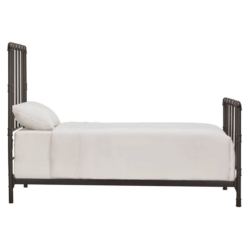 Twin Marmora Industrial Piping Metal Bed Dark Bronze - Inspire Q
