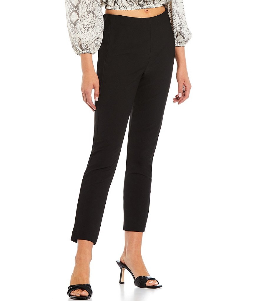 Gianni Bini Houston Twill High Rise Slim Leg Pants