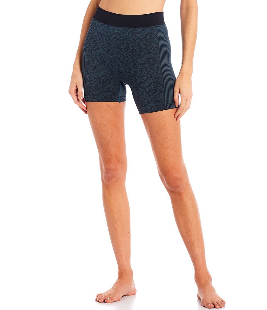 Half Moon by Modern Movement Coordinating Python Print Seamless Sleep Shorts