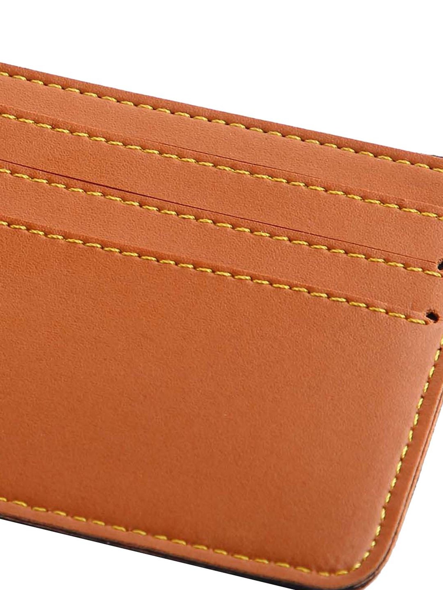 Crusset Tan Solid Wallet