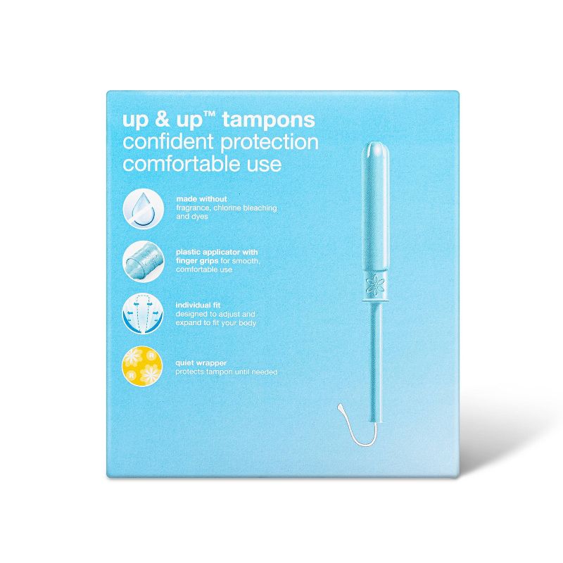 Tampons - Regular Absorbency - Plastic - 36ct - up & up™