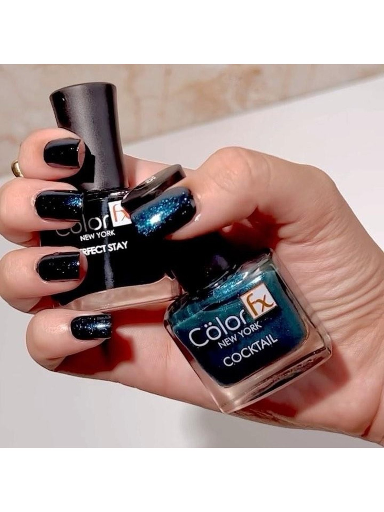 Color Fx Nail Enamel Perfect Stay Basic Collection PC119 & PC135