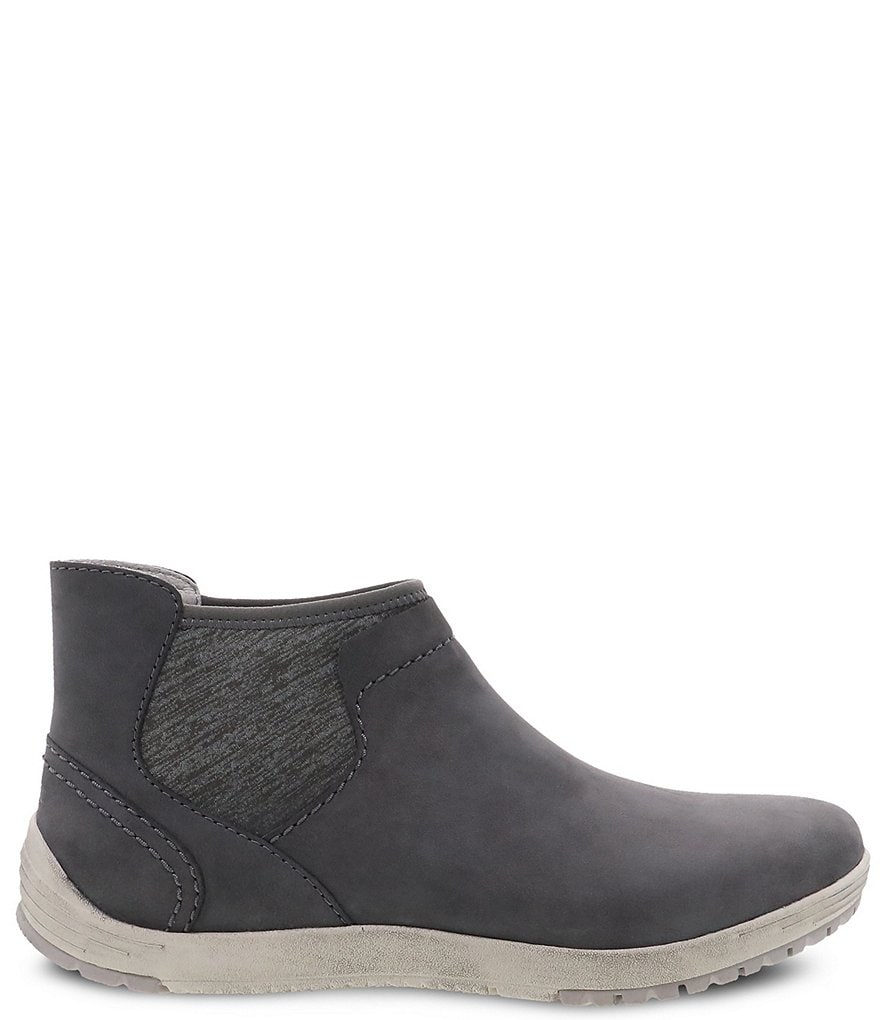 Dansko Lizette Waterproof Nubuck Leather High Top Slip-On Sneakers