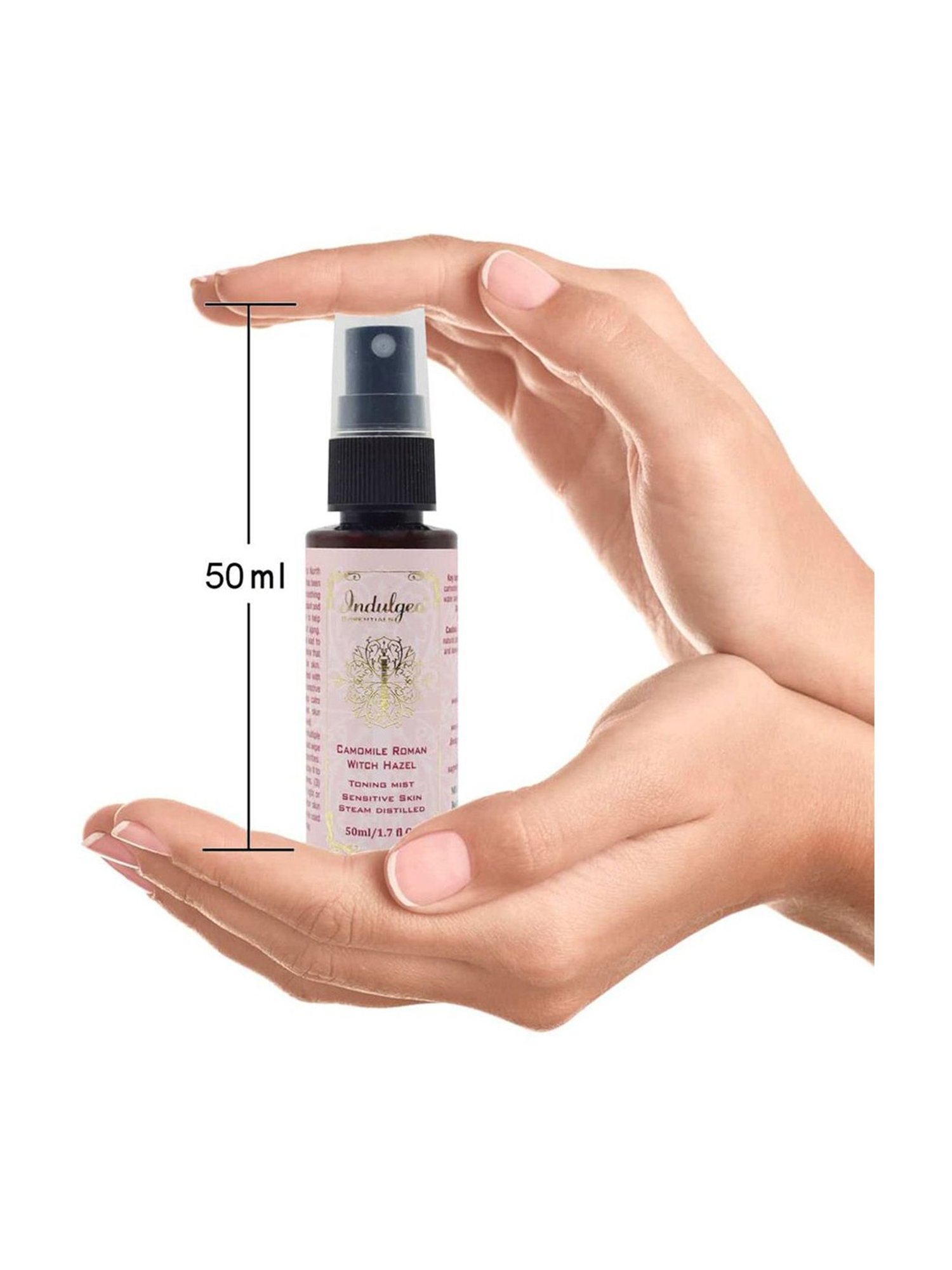 Indulgeo Essentials Camomile Roman Witch Hazel Facial Mist & Toner - 50 ml