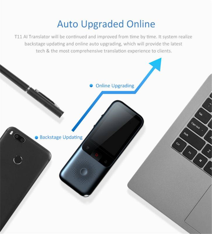 T11 Language Translator Device, Portable Two Way Instant Voice Translator Support 138 Languages with 98% Accuracy Online Translation, Photo & Offline Translation for Travelling Learning Business