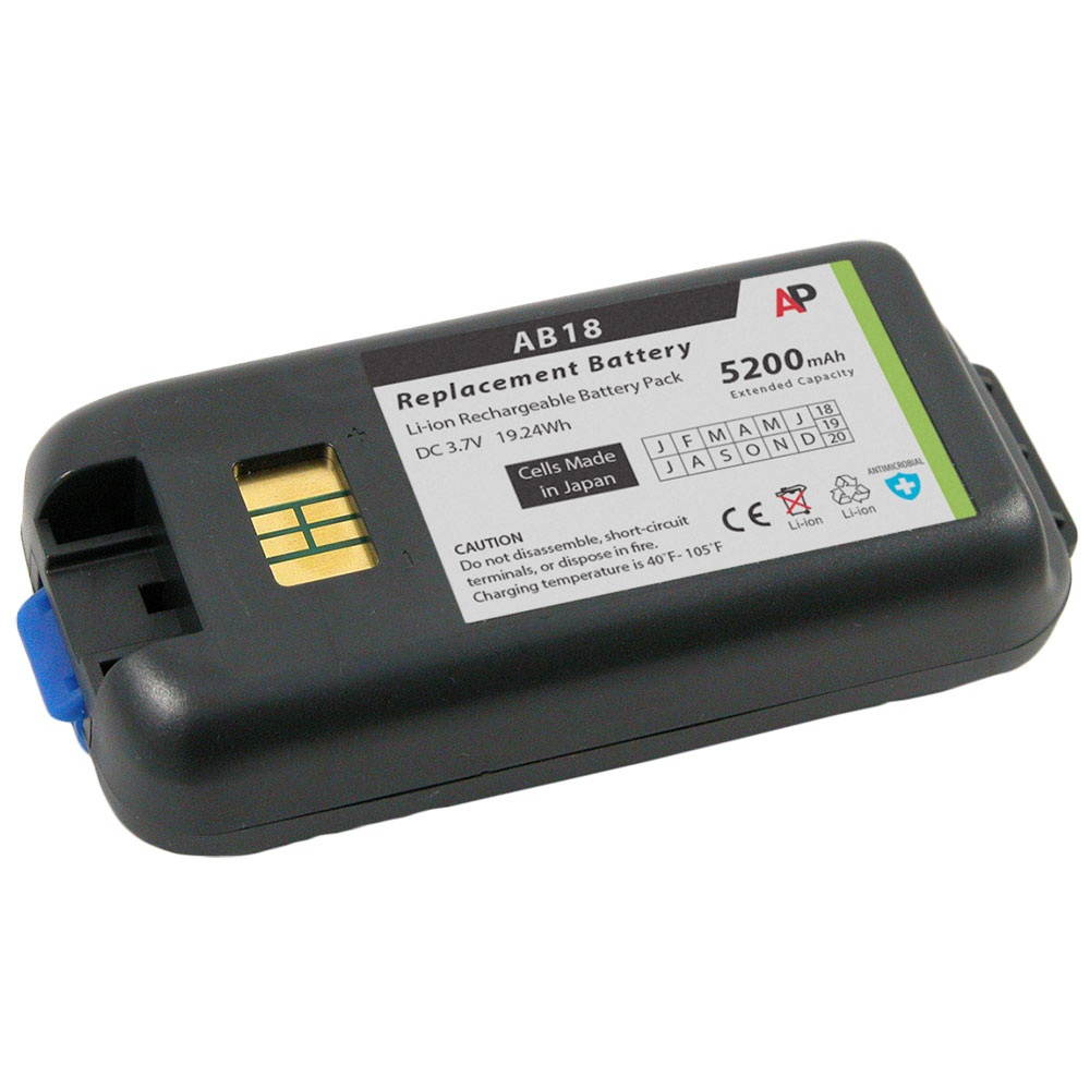 Replacement Battery for Intermec / Norand CK3 Scanner. 5200 mAh (Extended Capacity)