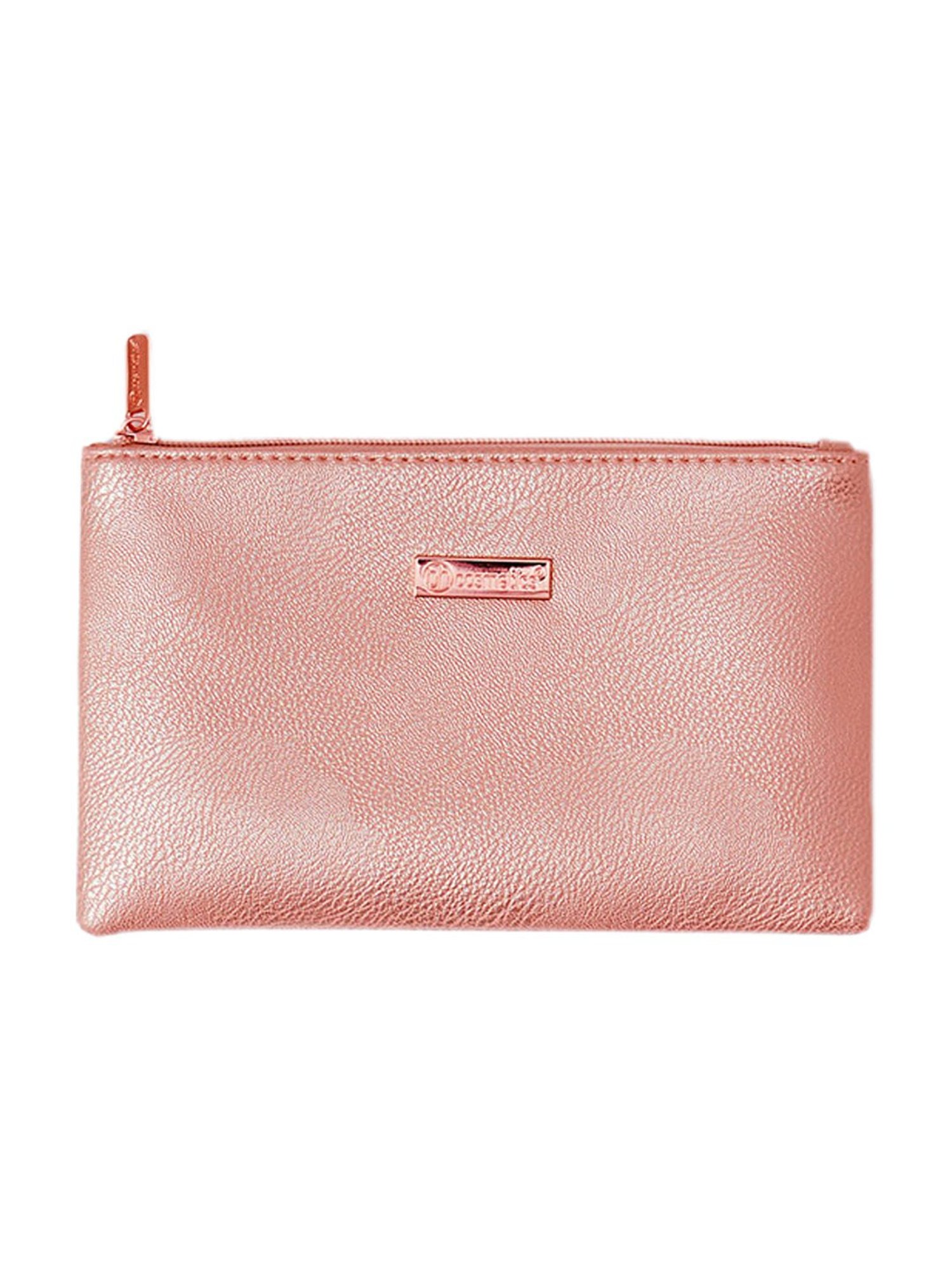 BH Cosmetics Metal Rose Brush Set with Cosmetic Bag