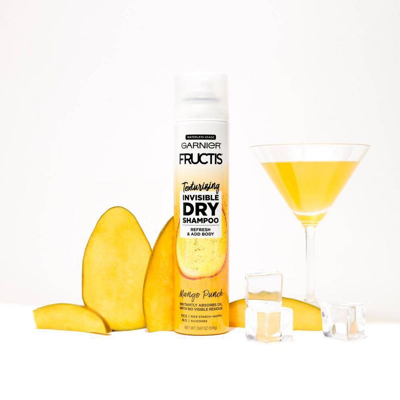 Garnier Fructis Texturizing Invisible Dry Shampoo - Mango Punch - 3.67 fl oz