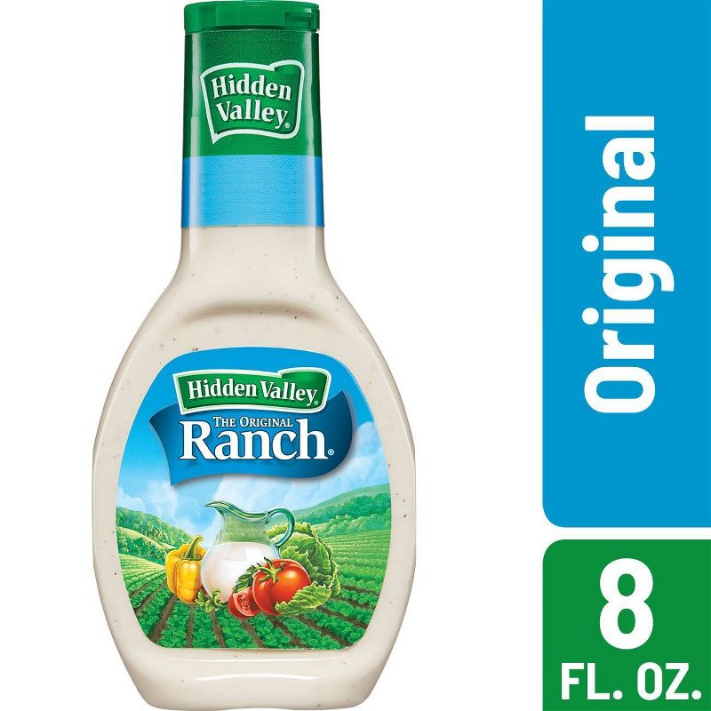 Hidden Valley Original Ranch Salad Dressing & Topping - Gluten Free - 8fl oz