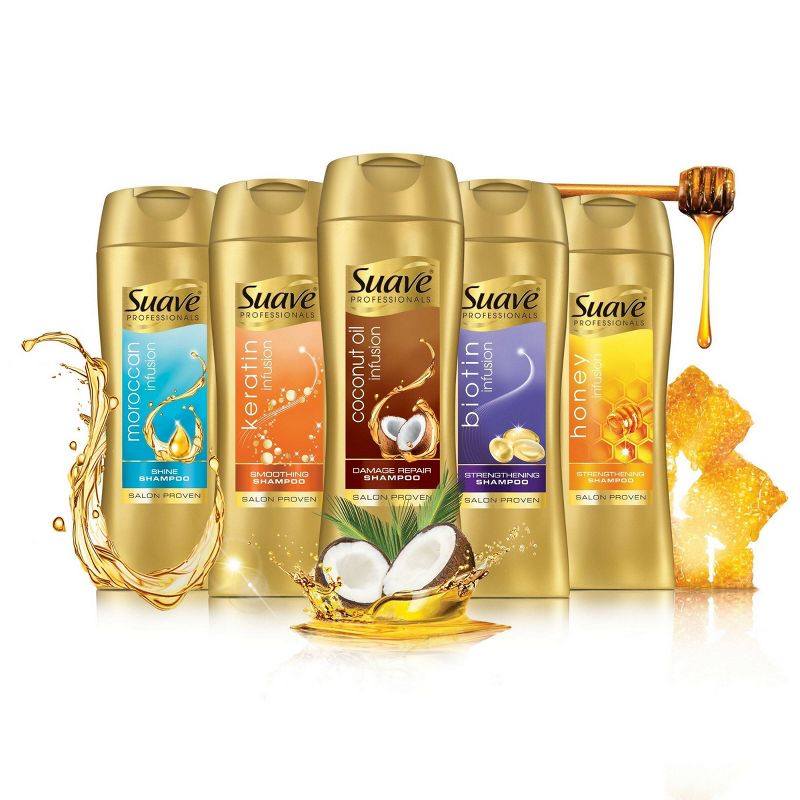 Suave Professionals Coconut Milk Infusion Deep Moisture Shampoo - 12.6 fl oz