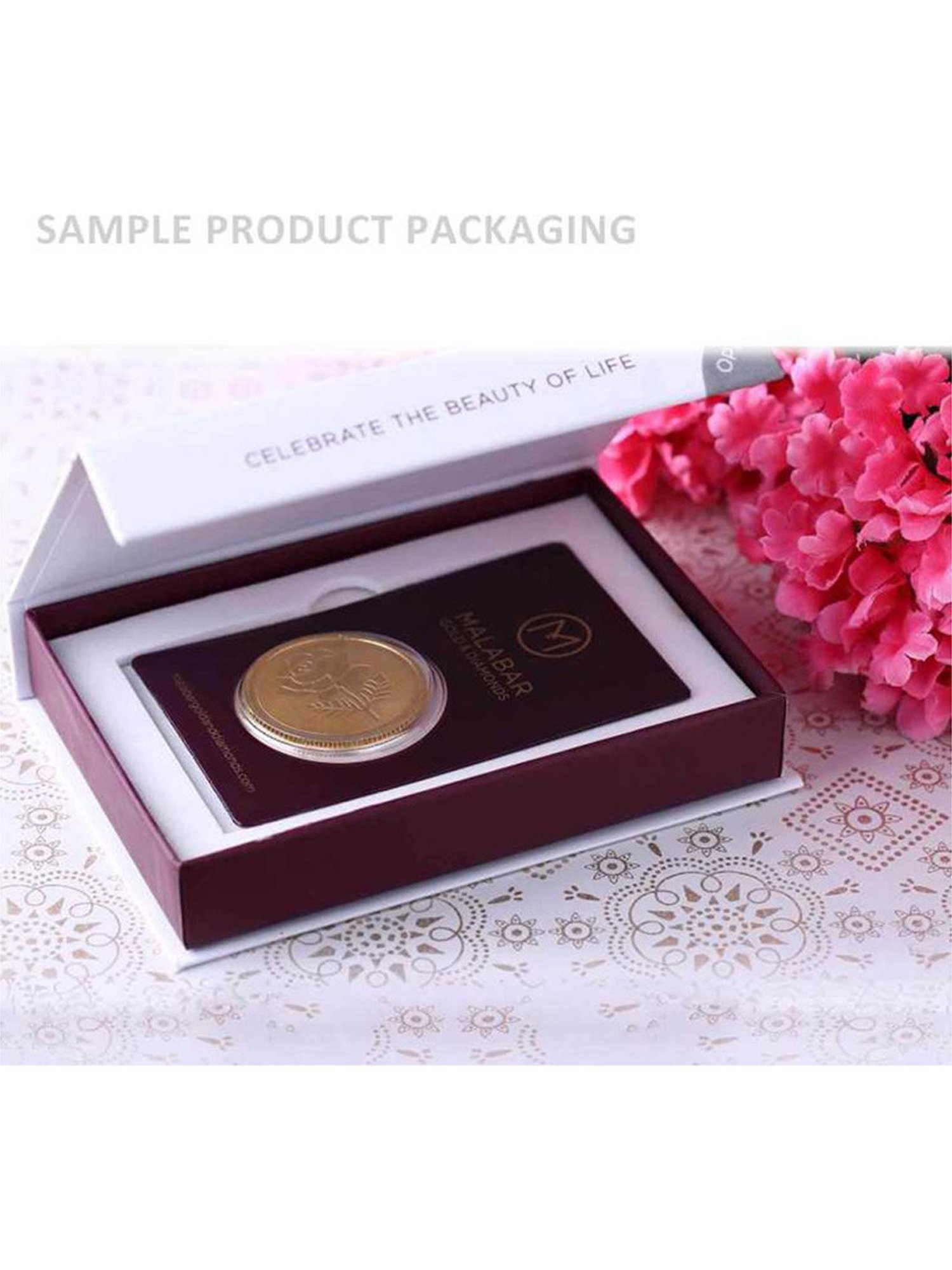 Malabar Gold and Diamonds 22k (916) 8gm Gold Coin