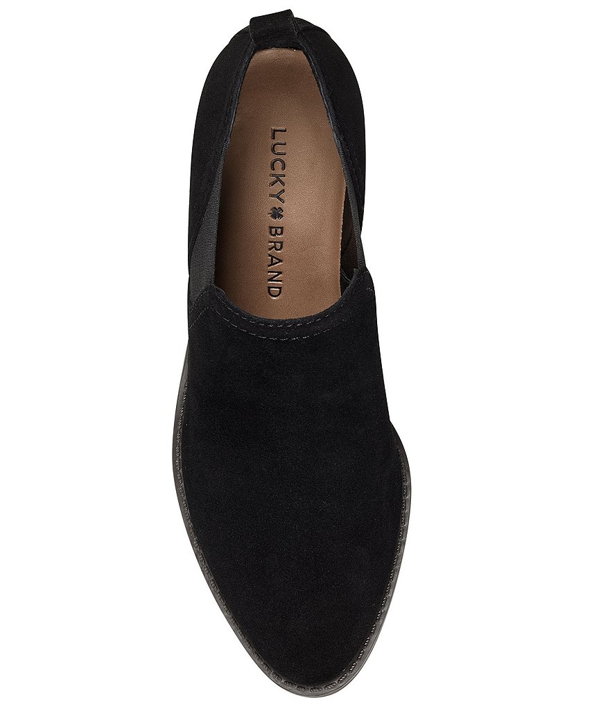 Lucky Brand Fallo Leather Booties