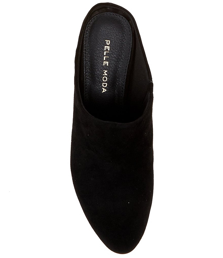 Pelle Moda Kiko Suede Wedge Mules