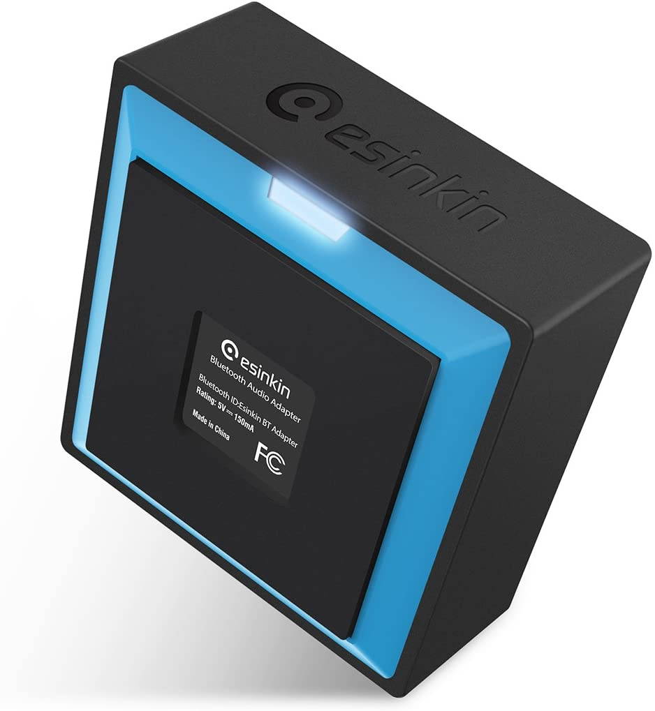 Wireless Audio Receiver for Music Streaming Sound System Works with Smart Phones and Tablets, Wireless Adapter for Speakers