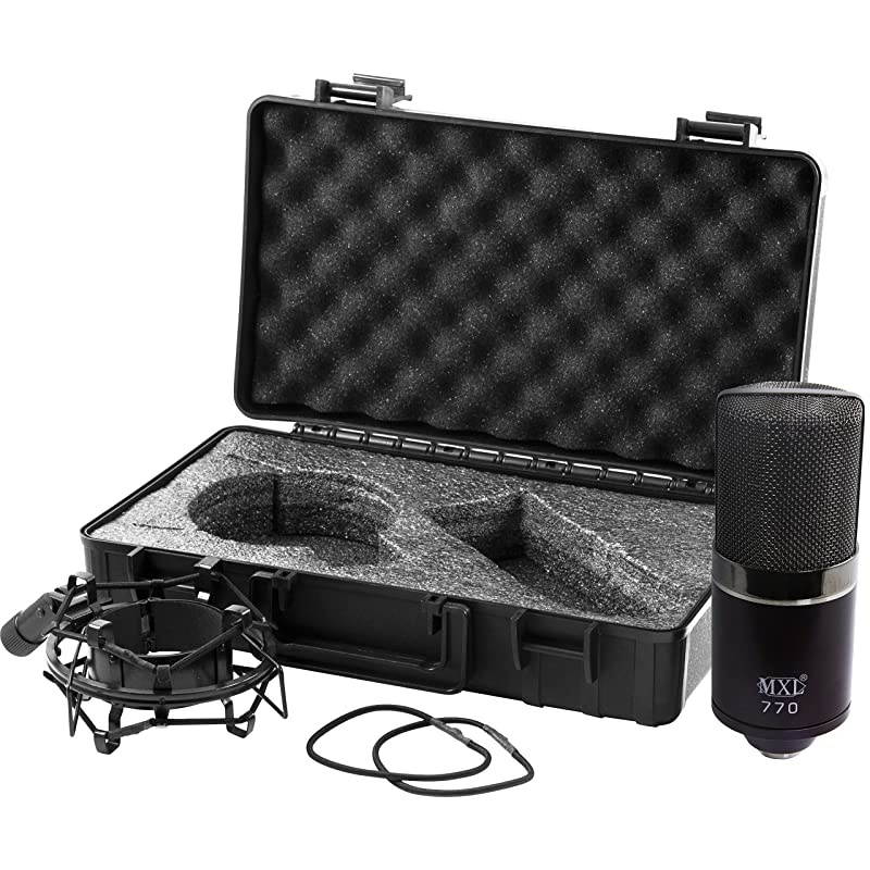 Condenser Microphone 770 MIDNIGHT MXL770MIDNIGHT