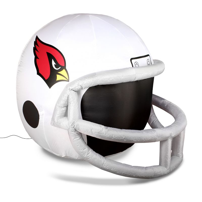 Fabrique NFL ARIZONA CARDINALS Team Inflatable Helmet   4 ft., 4 ft Tall, White